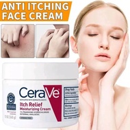 CeraVe Itch Relief Moisturizing Cream 340g, 1% Pramoxine Hydrochloride, Steroid-Free for Eczema & Sk