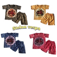 Grosir Batik Setelan Kaos Jogja / kaos Vespa Anak / kaos jogja anak laki-laki / baju bali