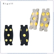 Eigell Ice Cleats for Shoes and Boots Ice Grips Universal for Men Women Portable Shoes