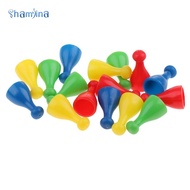 [Shamjina] 16pcs Plastic Chess Pieces Replacement Set, Spare Chess Draughts for , Flying Chess, Boar