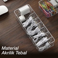 Transparent 8-Slot Organizer Cable