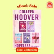 Collen Hoover Hopeless Collection eBooks | Hopeless, Losing Hope, Finding Cinderella, All your Perfe