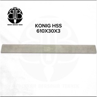 (B2t) Konig Planer Knife hss 610x30x3 price per 1 stick