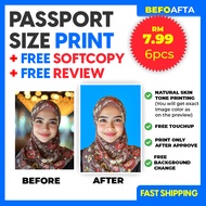 Passport Size Photo Printing / Ukuran Passport / ID Photo Printing Service / Cuci Gambar Saiz Passport