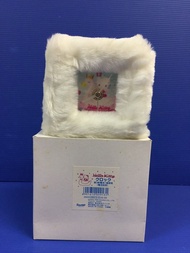 Sanrio Hello Kitty 1999年天鵝系列毛毛床頭小鐘 ((請留意貨品描述欄))