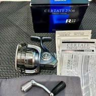 Daiwa Certate 2506 Finnese Custom LIKE NEW From JAPAN 🇯🇵 Reel Rel