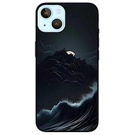 Ốp lưng cho IPhone 12 - 12 Pro - 12 Pro Max - 13 Mini - 13 - 13 Pro - 13 Pro Max - Sóng Đêm - Hàng C