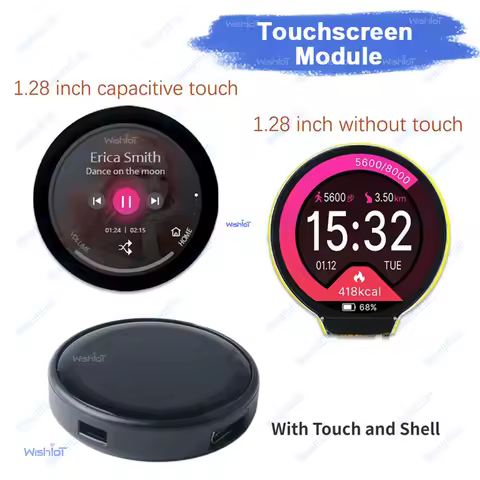 1.28 inch ESP32 ESP32-C3 IPS Round Display ESP32-2424S012 Capacitive Touchscreen 240x240 TFT LCD Mod