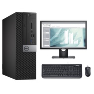 Dell Optiplex 7050 SFF Business Desktop PC i3-6100 4G/500G 19' LED W10 Pro 3Y