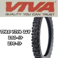 VIVA FT321 TUBE-TYPE TYRE TIRE TAYAR MOTORCYCLE 225-17,250-17,275-17