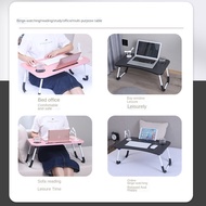 Upgraded Folding Computer Desk Bed Computer Desk Lazy Folding Table Dormitory Bed Folding Table