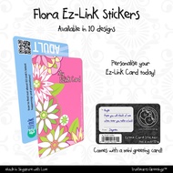 Ez-Link Card Stickers - Flora Series