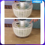 [Etekaxa] Vegetable Washer And Dryer Fruit Dryer Kitchen Accessory for Kitchen Salad Onion