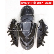Bộ Dè Trước NVX 2017 - 2020 Carbon VT9021