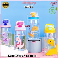 [ABELLISTORY] 480ML Kids Water Bottle BPA FREE Tritan Drinking Water Bottle