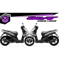 454/STICKER CUTING BEAT FI/STICKER BEAT ESP 2016-2019 MOTORCYCLE STRIPING/MOTORCYCLE STICKER/ INITIA