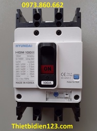 Aptomat Hyundai HGM 100E 3P 100A.