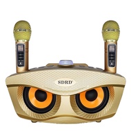 SDRD 貓頭鷹麥克風音響 土豪金  DE985J06