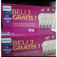 PHILIPS MYCARE 12W LED BULB PACKAGE 12 WATT LED BULB CONTENTS 4 WHITE
