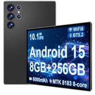 Z50 10.1-Inch Android 15 Tablet, MTK8183 Octa-Core 2.0GHz Processor, 8GB RAM + 256GB ROM (Supports 1