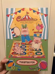 Lulu豬 twister遊戲