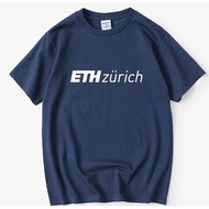 2026 New Style ETH Zurich Zurich Federal Science Engineering College Souvenir Merchandise Printed Sh