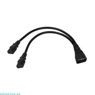 zwinz1aa IEC 320 C14 to 2x C13 Splitter Power Cord Heavy Duty C14 Male to 2X C13 Female Splitter Cab