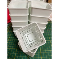 Burst Root Pot 6.5 * 6.5cm High 6.5cm A Set Of 20 White Planting Pots