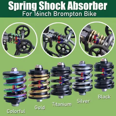 2026 New Spring Shock Absorber For Brompton Folding Bike Spring Shock Absorber For 16inch Brompton B