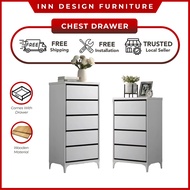 INNDESIGN ZINNIA 4 / 5 DRAWER CHEST DRAWER