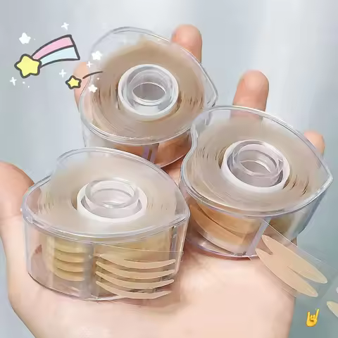 Invisible Big Eyes Make Up Eyelid Sticker Natural Olive-shaped Eye Lift Self-adhesive Double Eyelid 