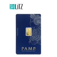 【Ready stock】【Hot sales】【New styles】【New product】◊❒[1 gram] LITZ PAMP Suisse Gold Bar - Lady Fortuna (999.9) PG012