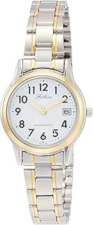 Citizen Q&Q D011 Women's Analog Watch, Waterproof, Date Metal Band