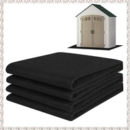 [kjyxgsncsjxsm] Outdoor Storage Shed Floor Mat-Non Slip Backing, 6 X 4 FT Waterproof Carport Mat, Wa