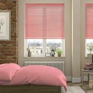 Kris - VENETIAN BLINDS PVC / BLIND ROLLER / WINDOW ROLLING CURTAINS 90 X 180CM - Gray Pink