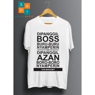Distro T-Shirt Called Boss Nice T-Shirt