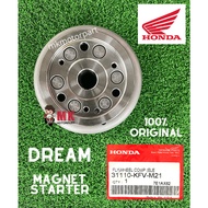[ ELEC STARTER ] 100% O R I G I N A L BSH Honda Ex5 DREAM Magnet 31110-KFV-M21 Magento FLYWHEEL COMP