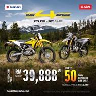 SUZUKI DR-Z4S | CASH REBATE | MUKA RM0 INTEREST 0% | SCRAMBLER DRZ4 DRZ4S