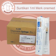Syringe/injection/syringe 1mL Brand One Med/OneMed