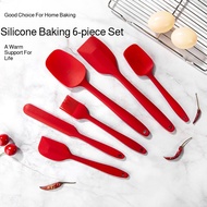 Silicone Cookware Baking Spatula baking tools cake applicator ergonomic Scrape and stir the batter S