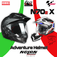 NOLAN N70-2X Earthquake Torpedo Classic Stunner Adventure Helmet Double Visor Full Face Helmet Original ECE22.06