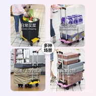 Home Hand Buggy Shopping Cart Shopping Express Luggage Trolley Platform Trolley Trailer Folding Trolley Luggage Trolley