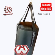 Warriors 180cm punching bag free HOOK S