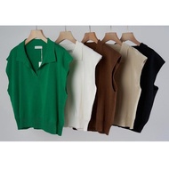 FX SHOP VNECK PREMIUM KNITPOLO