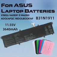 11.55V 3640mAh For ASUS X1502z V4050F/E M4050I ADOL14FQC REDOLBOOK14F Laptop Batteries