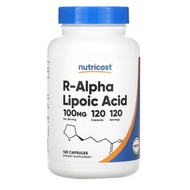 Nutricost, R-Alpha Lipoic Acid , 100mg , 120 Capsules