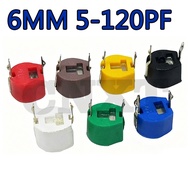 5~10PCS 6MM Adjustable Capacitor Variable Capacitor Fine-Tuning Capacitor Plastic Sealing 5PF 10PF 2