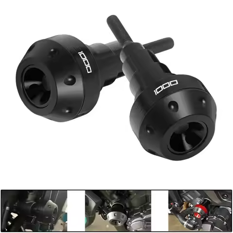 For Kawasaki Z1000 Z1000SX Z 1000 SX 1000SX CNC Protector Pad Frame Sliders Crash Falling Protection