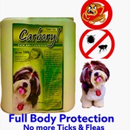 Carbaryl Ticks & Fleas Dog powder (Greentea) 100g