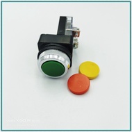 PB-25/PB-30 PUSH BUTTON SWITCH 25MM/30MM สวิตซ์ปุ่มกด25มิลสวิตซ์ปุ่มกด30มิลคอนแทก 1NO 1NC กดติดปล่อย